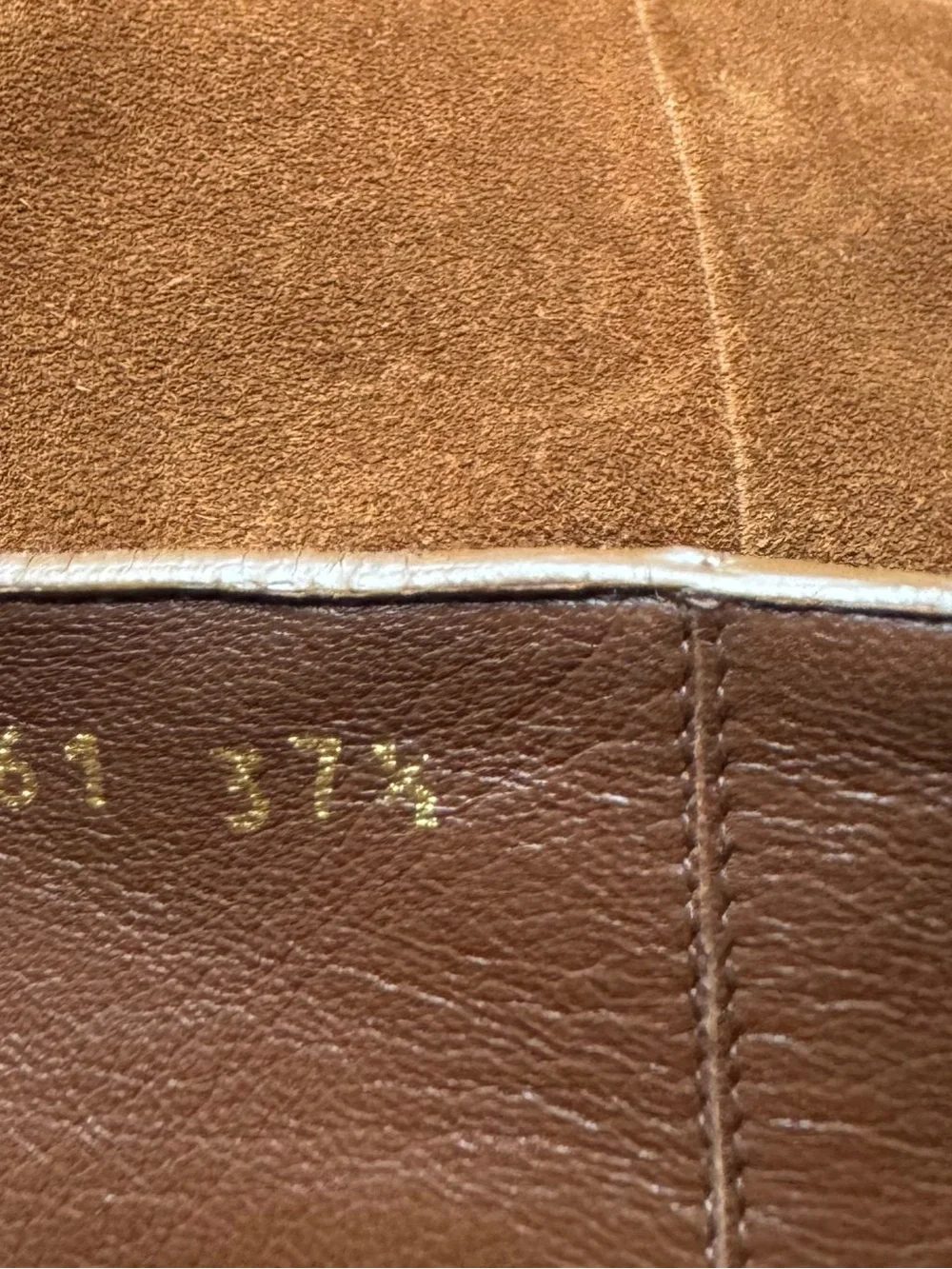 Gucci Brown Suede Knee High Boots GG Logo Women’s EU 37.5 US 7.5 Made in Italy - Picture 7 of 9